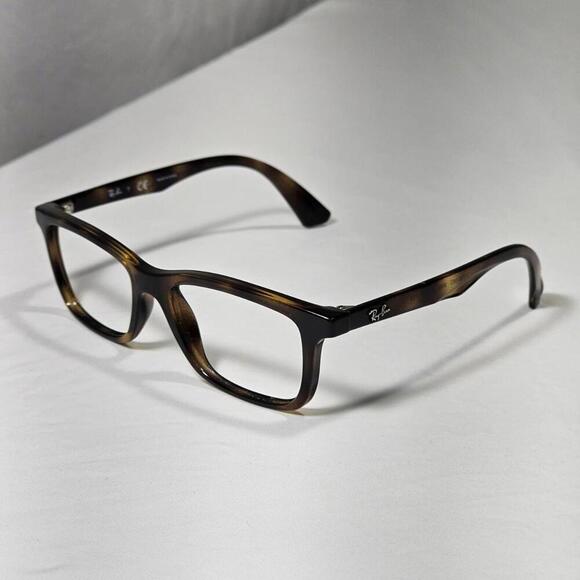 Ray Ban T Tortoise Shell RB 1562 Eyeglasses Rayban Frames Only 48-16-125 - Picture 2 of 8